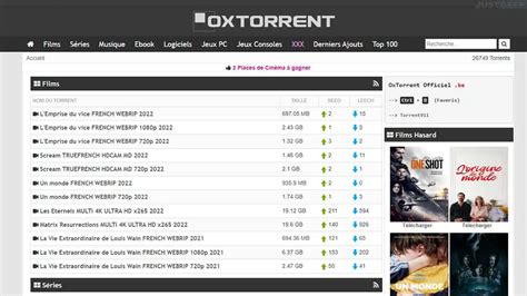 911torrent|oxtorrent nouvelle adresse 2022.